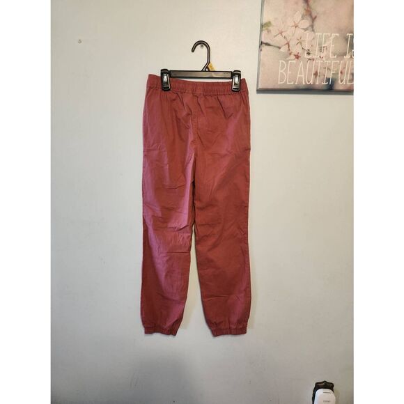 NWT OshKosh B gosh Kid Pull-On Canvas Joggers Red kids Size 12 - Picture 2 of 4